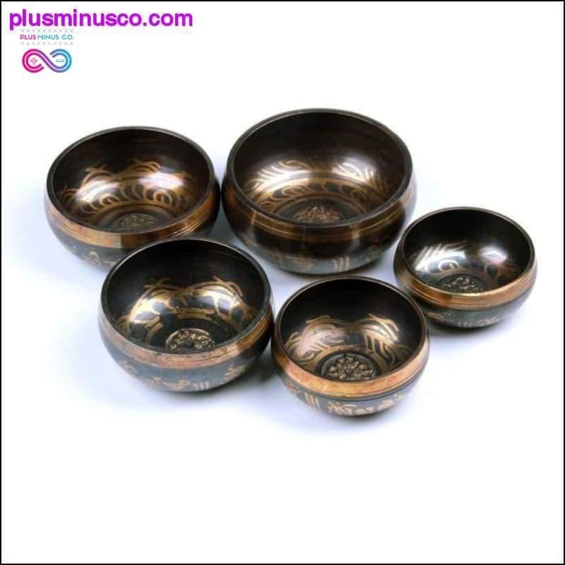 Healing Crystal Tibetan Yoga Singing Bowl Meditasjonssett for - plusminusco.com