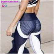 Szív alakú magas derekú fitnesz leggings - plusminusco.com
