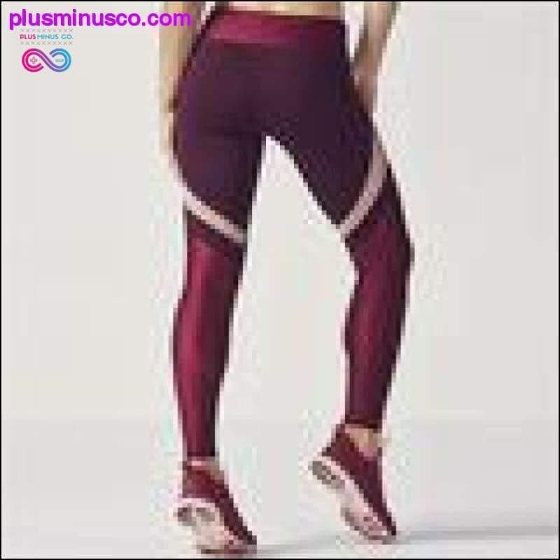 Hjerteformede fitness-leggings med høj talje - plusminusco.com
