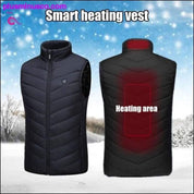 Heating Vest Washable Usb Charging Heating Warm Vest Control - plusminusco.com