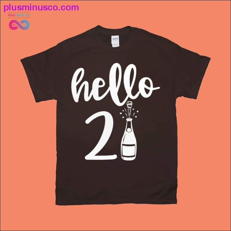 Hello 21 T-Shirts - plusminusco.com