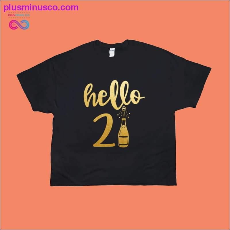 Hello 21 T シャツ - plusminusco.com