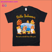 Hello Autumn / the most wonderful time of the year T-Shirts - plusminusco.com