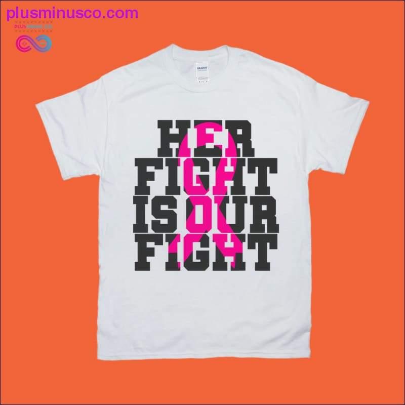 Jej boj je naše bojové tričká - plusminusco.com