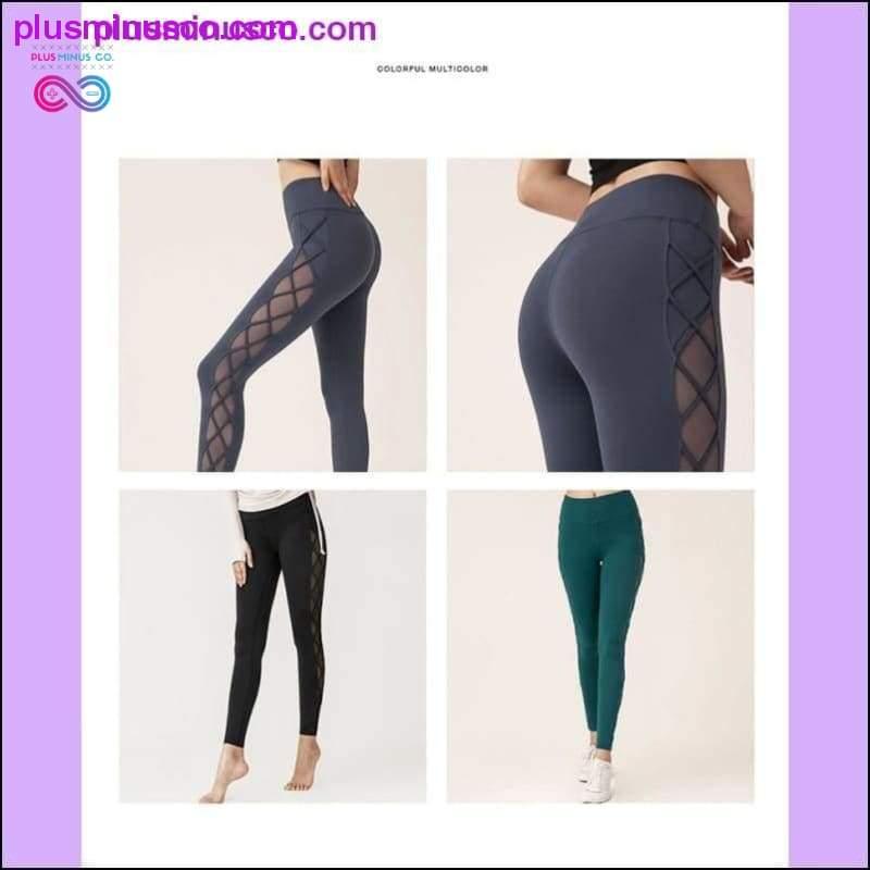 High Elasticity Sports Sexy Mesh Hip-lifting Fitness Pants - plusminusco.com