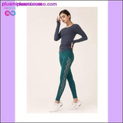 High Elasticity Sports Sexy Mesh Hip-lifting Fitness Pants - plusminusco.com