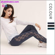 High Elasticity Sports Sexy Mesh Hip-lifting Fitness Pants - plusminusco.com