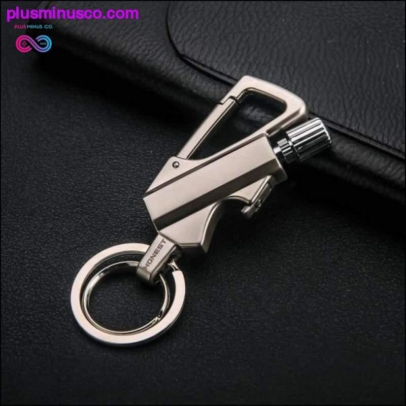 Špičkový držák na klíče do auta a multifunkční klíčenka pro muže - plusminusco.com