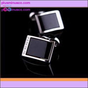 High Quality and Trendy Red Crystal Luxury Cufflinks for Men - plusminusco.com