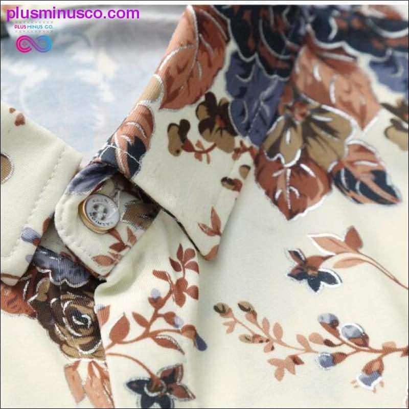 Vysoce kvalitní hedvábná bavlněná pánská košile letní módy - plusminusco.com
