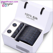 High Quality Silk Ties for Men 145cm Long Fashion Red - plusminusco.com