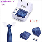 High Quality Silk Ties for Men 145cm Long Fashion Red - plusminusco.com