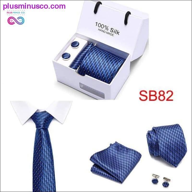 High Quality Silk Ties for Men 145cm Long Fashion Red - plusminusco.com