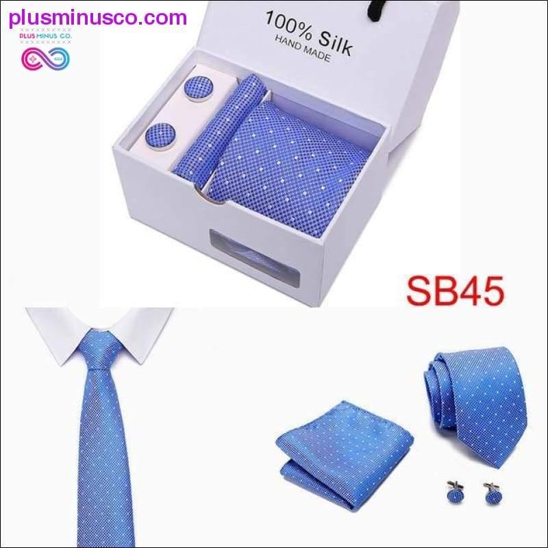 High Quality Silk Ties for Men 145cm Long Fashion Red - plusminusco.com