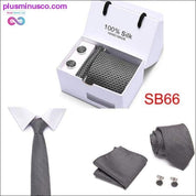 High Quality Silk Ties for Men 145cm Long Fashion Red - plusminusco.com