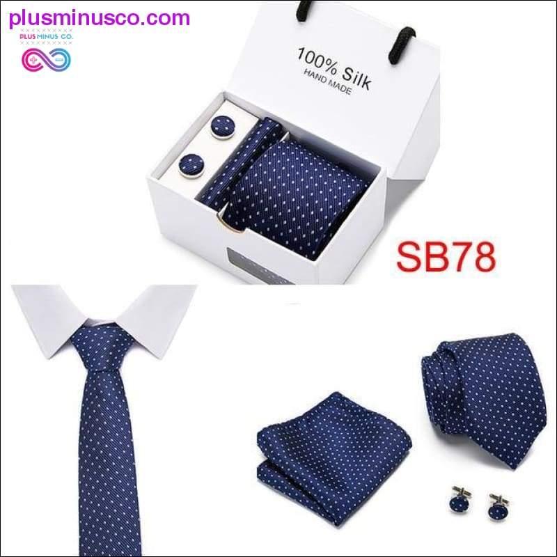 High Quality Silk Ties for Men 145cm Long Fashion Red - plusminusco.com