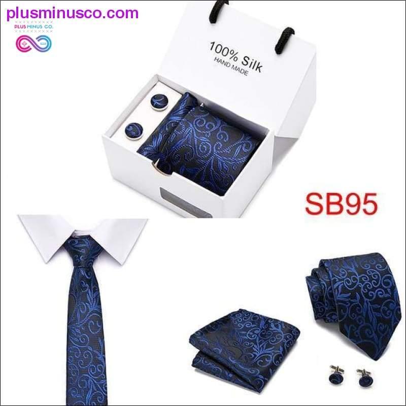 High Quality Silk Ties for Men 145cm Long Fashion Red - plusminusco.com