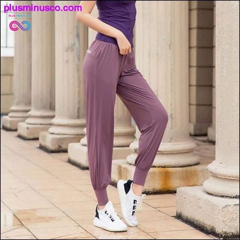 High Stretch Harem Pants Women Fitness Loose Breathable - plusminusco.com