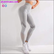 High Waist Push Up Seamless Sport Leggings - plusminusco.com