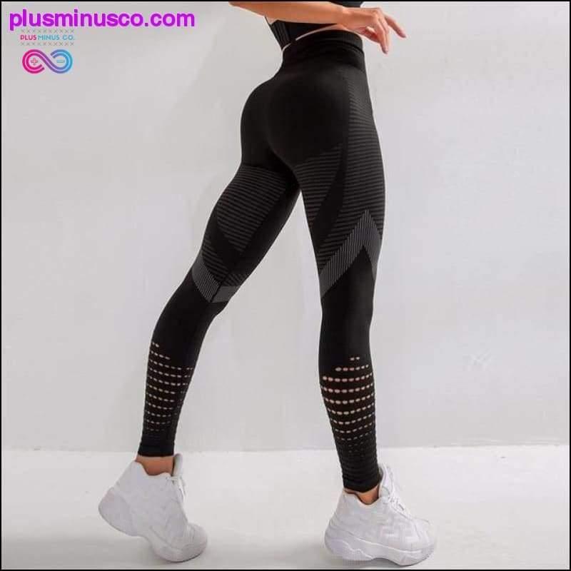 Magas derekú Push Up Seamless Sport leggings - plusminusco.com