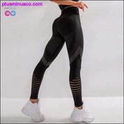 High Waist Push Up Seamless Sport Leggings - plusminusco.com