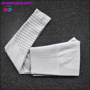 High Waist Seamless Women Hollow Out Gym Legging - plusminusco.com