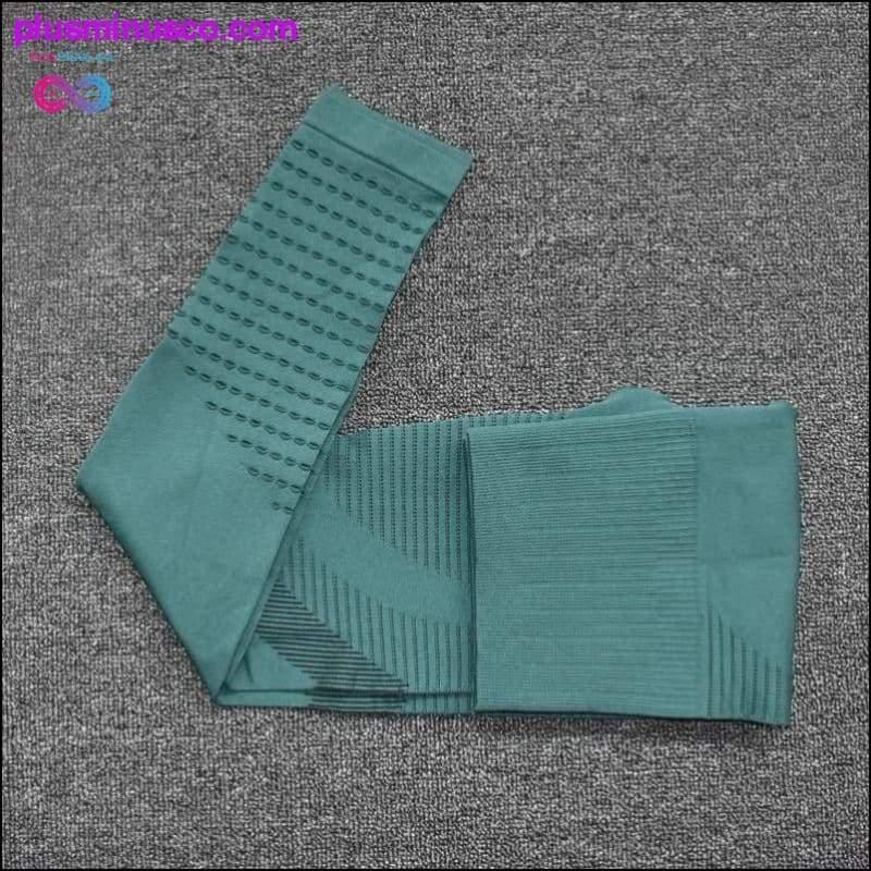 High Waist Seamless Women Hollow Out Gym Legging - plusminusco.com