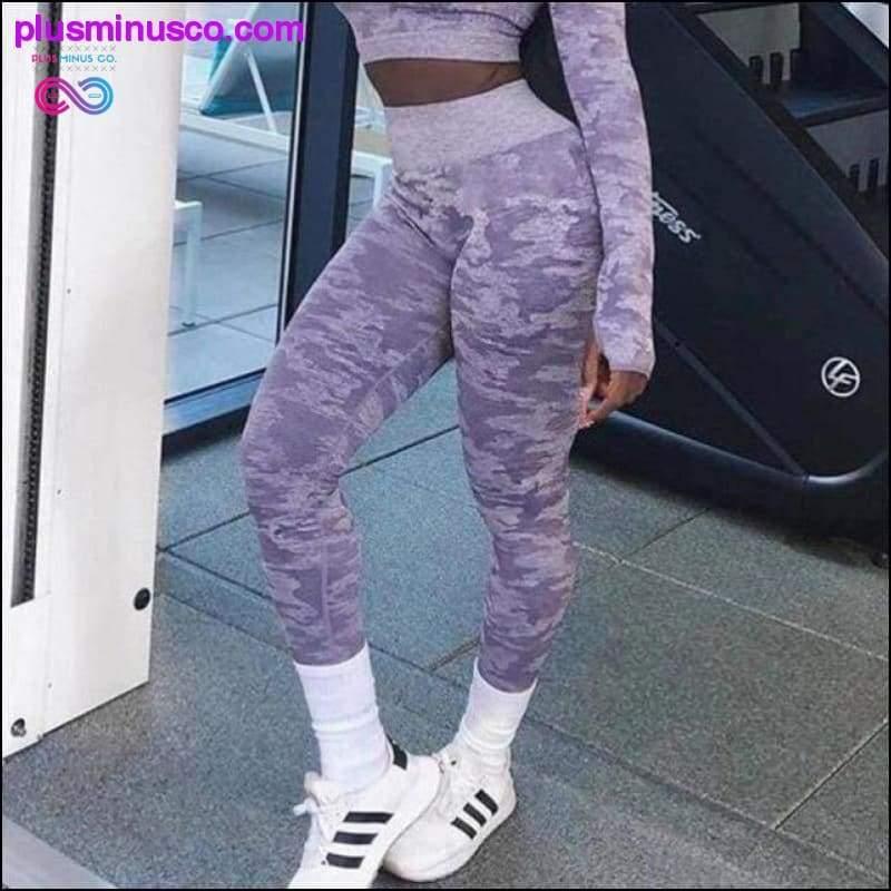High Waist Workout Gym Yoga Pants Sport Legging - plusminusco.com