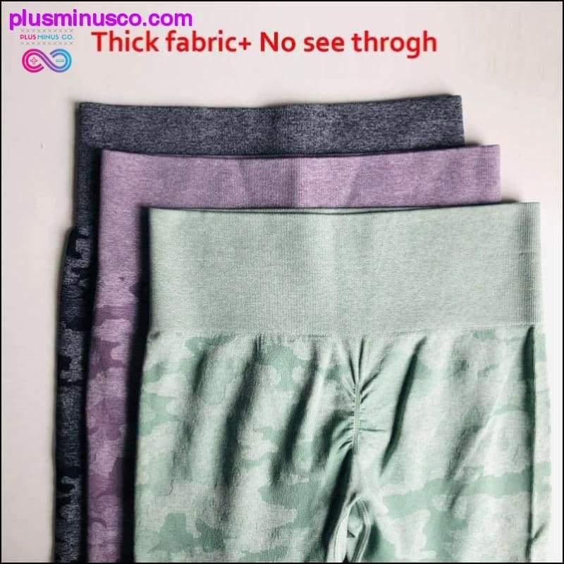 Спартыўныя штаны для ёгі з высокай таліяй для трэніровак - plusminusco.com