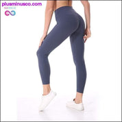 Calças / leggings de cintura alta para ioga e treino para mulheres - plusminusco.com
