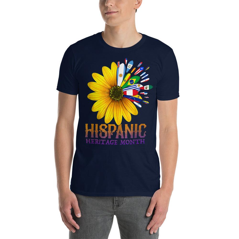 hispanic hertiage month, proud of hispanic roots T-shirt - plusminusco.com