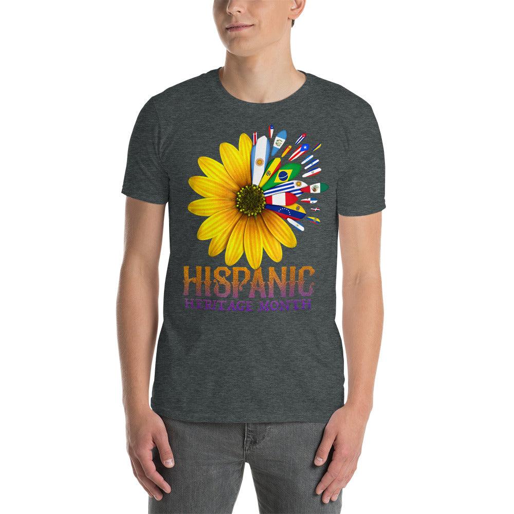 hispanic hertiage month, proud of hispanic roots T-shirt - plusminusco.com