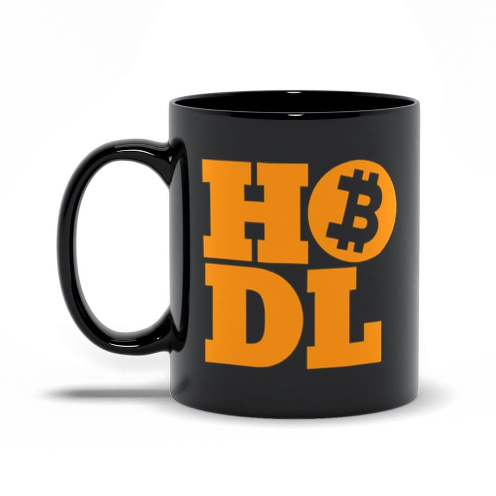 Hodl | Bitcoin Black Mugs, Bitcoin Mug, Crypto HODLER Mug, Regalo para sa Crypto Trader, Regalo para sa Crypto Investor - plusminusco.com