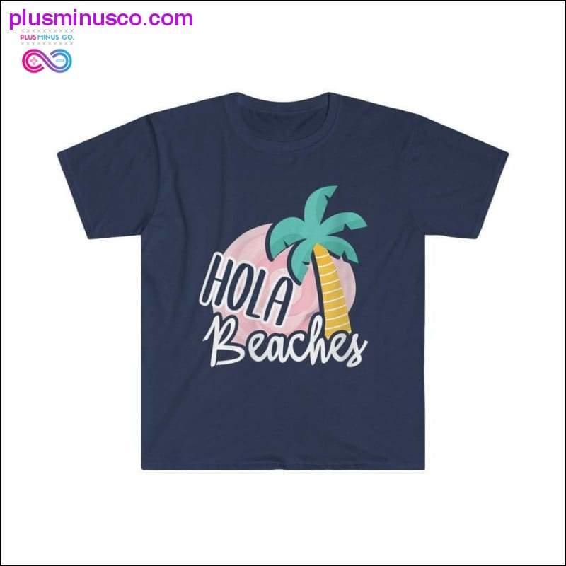 Hola Beaches Summer vacation T-shirt - plusminusco.com