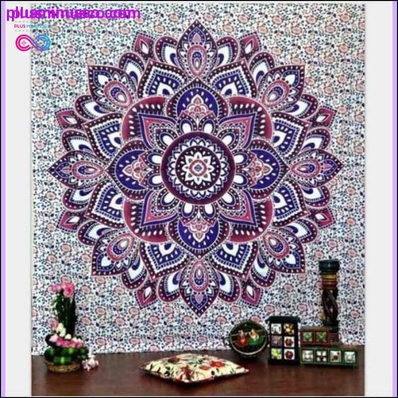 Έπιπλα σπιτιού Bohemian Mandala Tapestry Wall Hanging Sandy - plusminusco.com