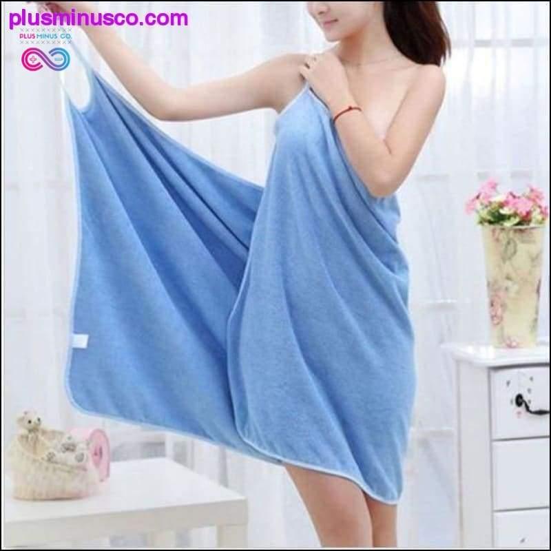 Dámske domáce textilné uterákové šaty na nosenie na - plusminusco.com