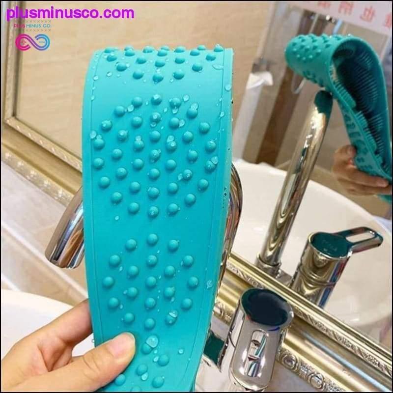 Двосторонній душ із силіконовим ременем для миття тіла Hot Body Wash - plusminusco.com