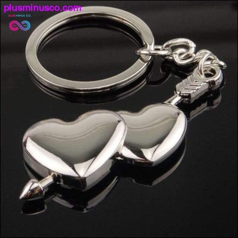 Hot Couple Keychain Bricket Жаночая сумка Love Heart Lock - plusminusco.com