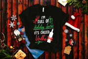 I Am Full Of Holiday Spirit And It'S Called Vodka Christmas Party Classic T-Shirts  Funny Xmas Drinking Party Gift Holiday Gift - plusminusco.com