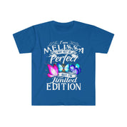 I Am Melissa I May Not Be Perfect But I'M Limited Edition T-Shirts || Limited Edition, i am limited edition - plusminusco.com