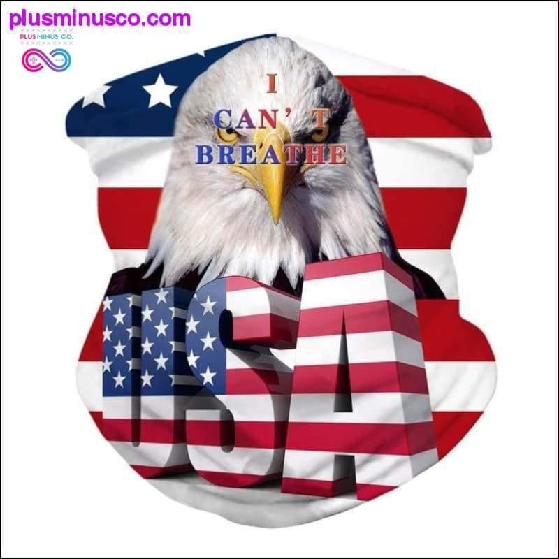 I can't Breathe Men Women Seamless Magic Bandana Magic - plusminusco.com