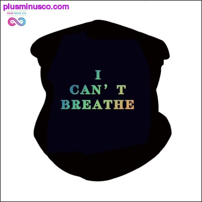 I can't Breathe Men Women Seamless Magic Bandana Magic - plusminusco.com