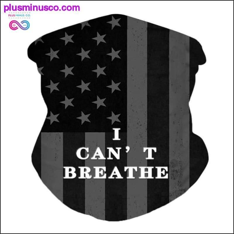 I can't Breathe Men Women Seamless Magic Bandana Magic - plusminusco.com