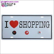 I Love FINLAND Plate Metal Plate Car Number Tin Sign Bar Pub - plusminusco.com