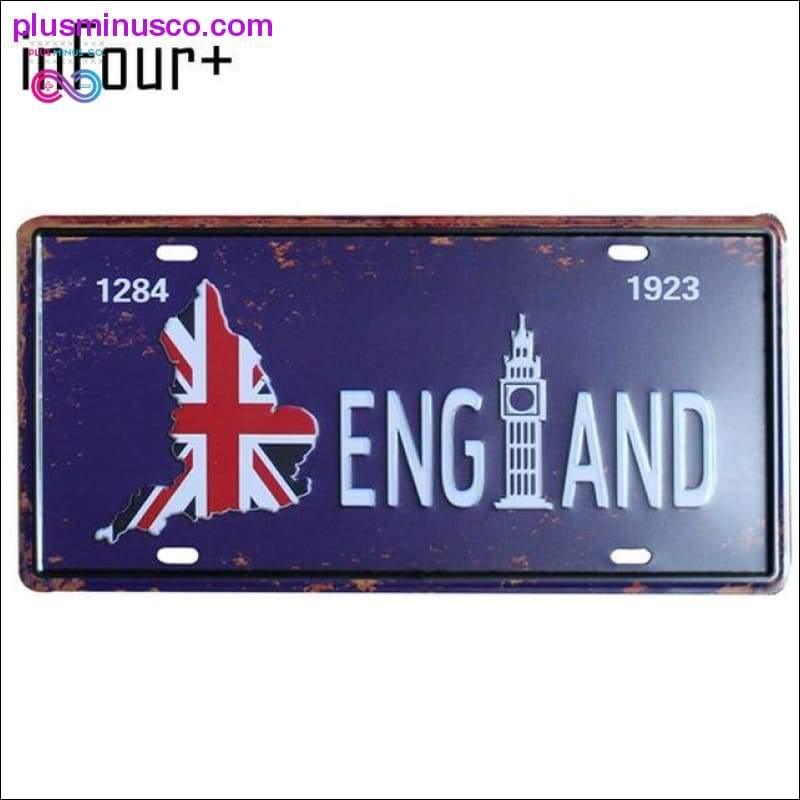 I Love FINLAND Plate Metal Plate Car Number Tin Sign Bar Pub - plusminusco.com