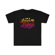 I'M A Lover A Fighter T-Shirts, I'M A Lover, Not A Fighter - plusminusco.com