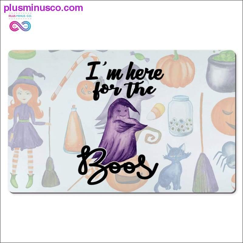 I'm here for the Boos Desk Mats - plusminusco.com