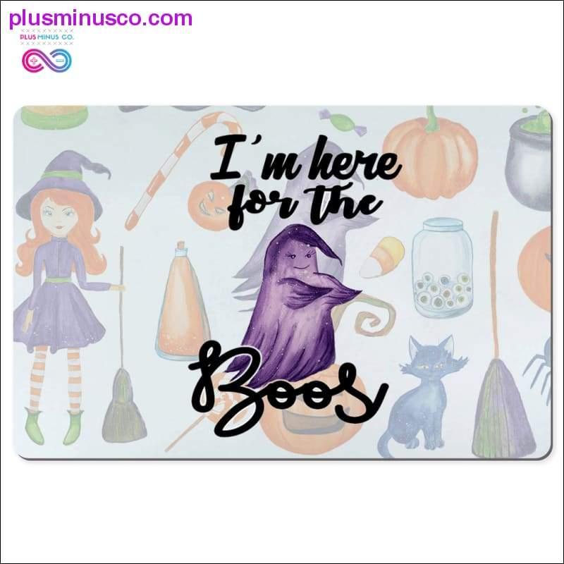I'm here for the Boos Desk Mats - plusminusco.com