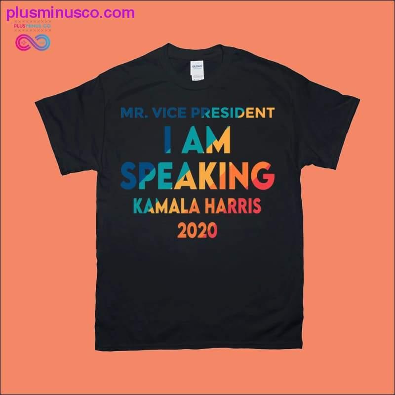 je parle Kamala Harris T-shirts essentiels - plusminusco.com