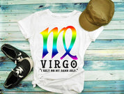 I Rely On My Damn Self | Virgo Tee, Virgo Birthday Gift Ideas,Zodiac Gifts For Virgo - Virgo Birthday Gift ,Virgo Zodiac tee,September born - plusminusco.com